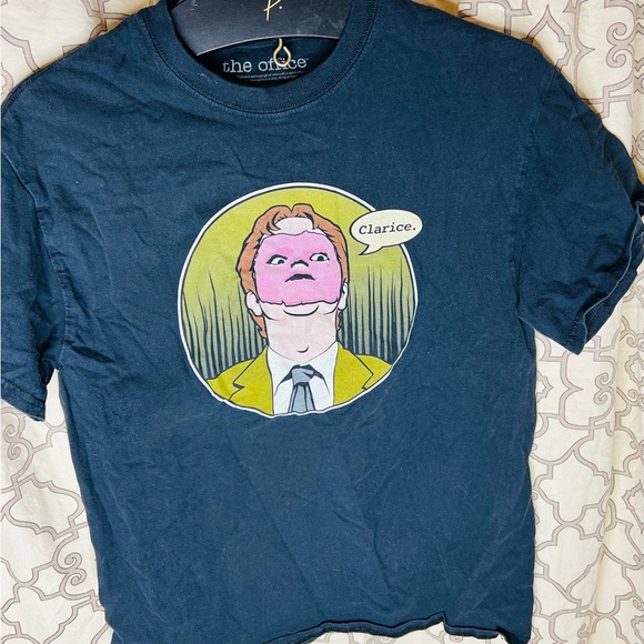 Hello Clarice Let's See If The Victim Has A Wallet? Unisex T-Shirt The Office M - Picture 1 of 4